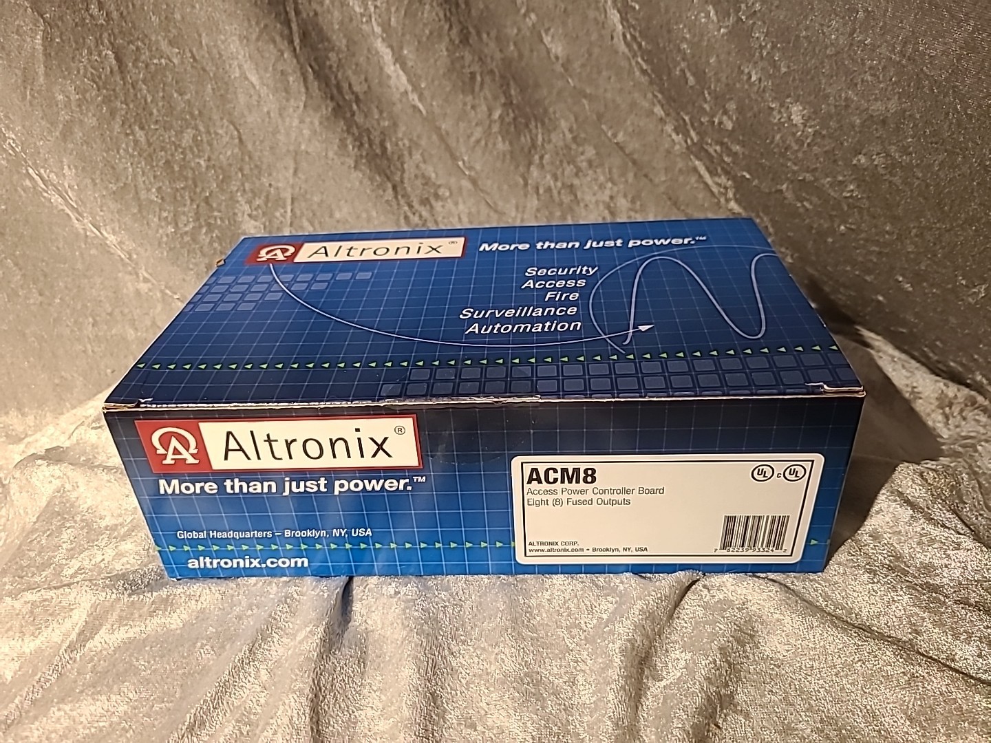 Altronix ACM8 Access Power Controller Board Module 8 Fused Outputs Control Panel