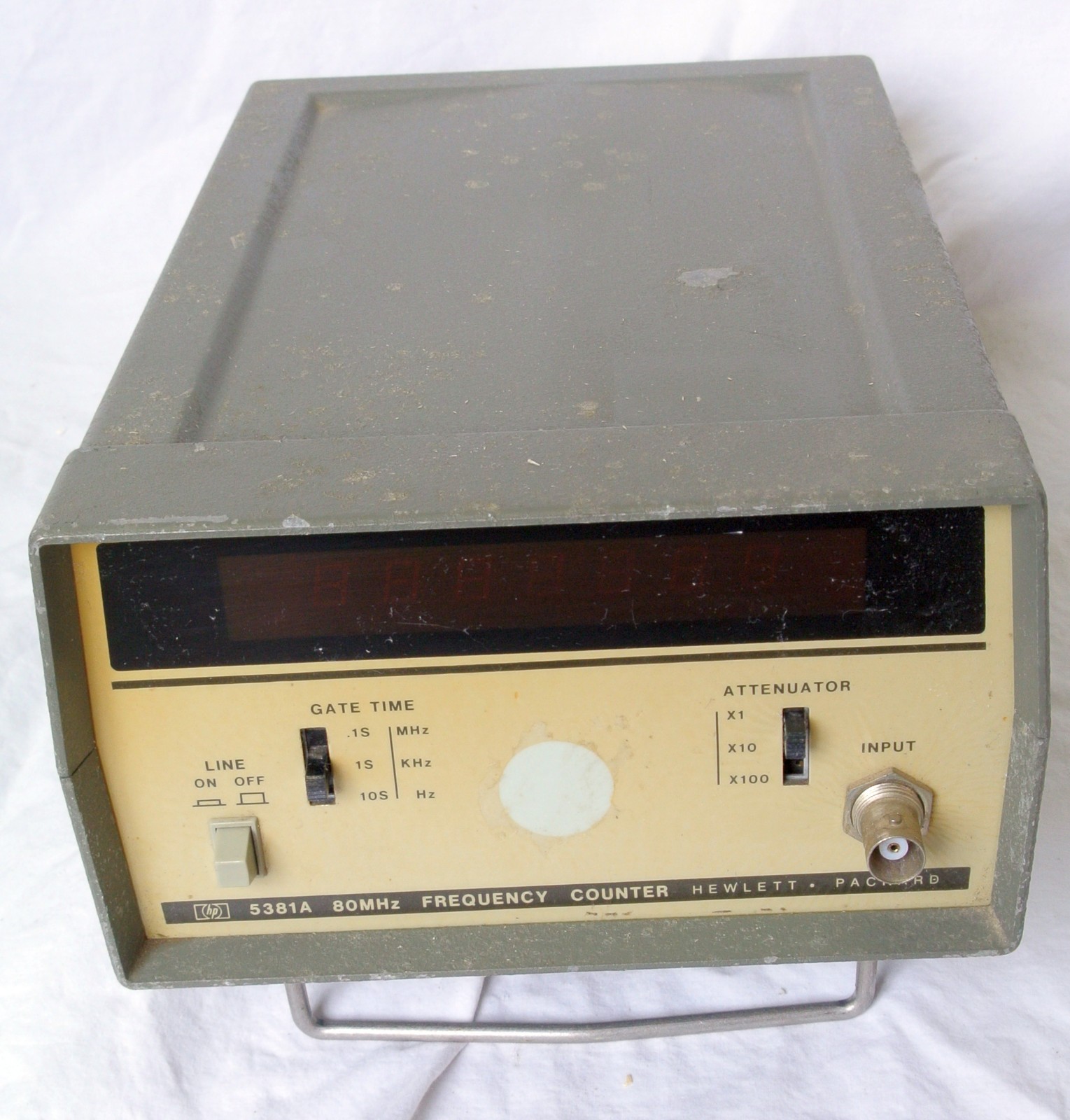 Hewlett Packard HP 5381A 80Mhz Frequency Counter Vintage