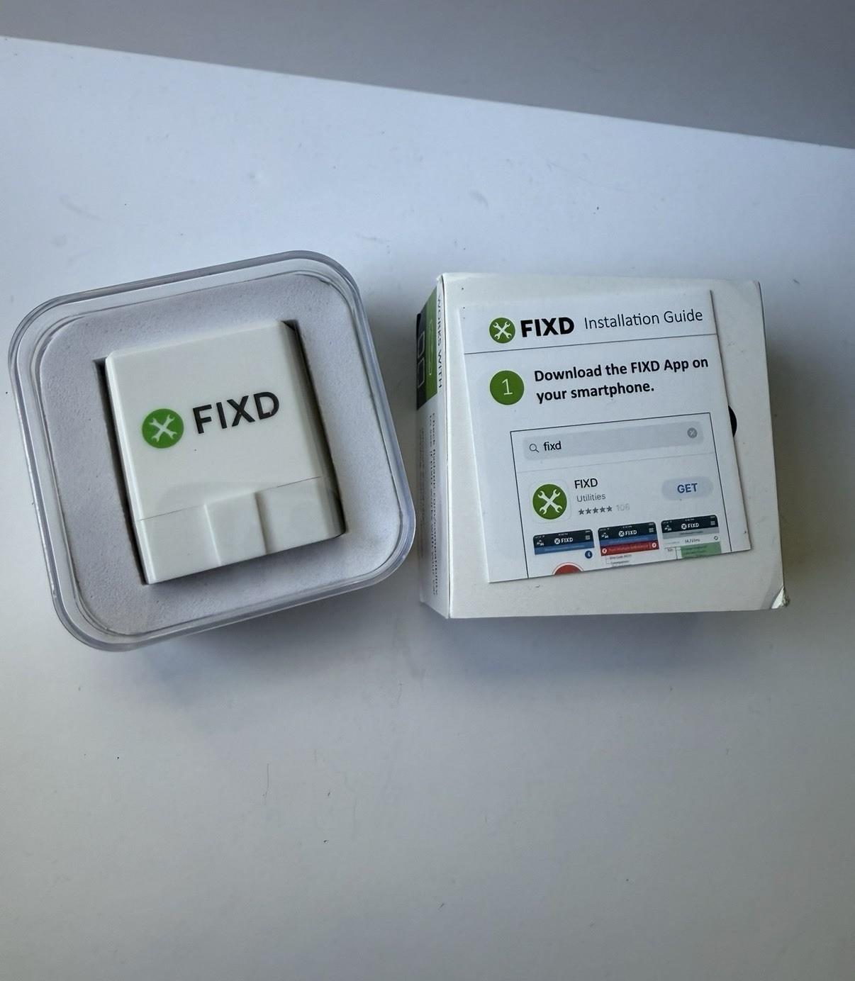 FIXD ACTIVE CAR HEALTH MONITOR ENGINE CODE READER DIAGNOSTIC SCANNER TOOL