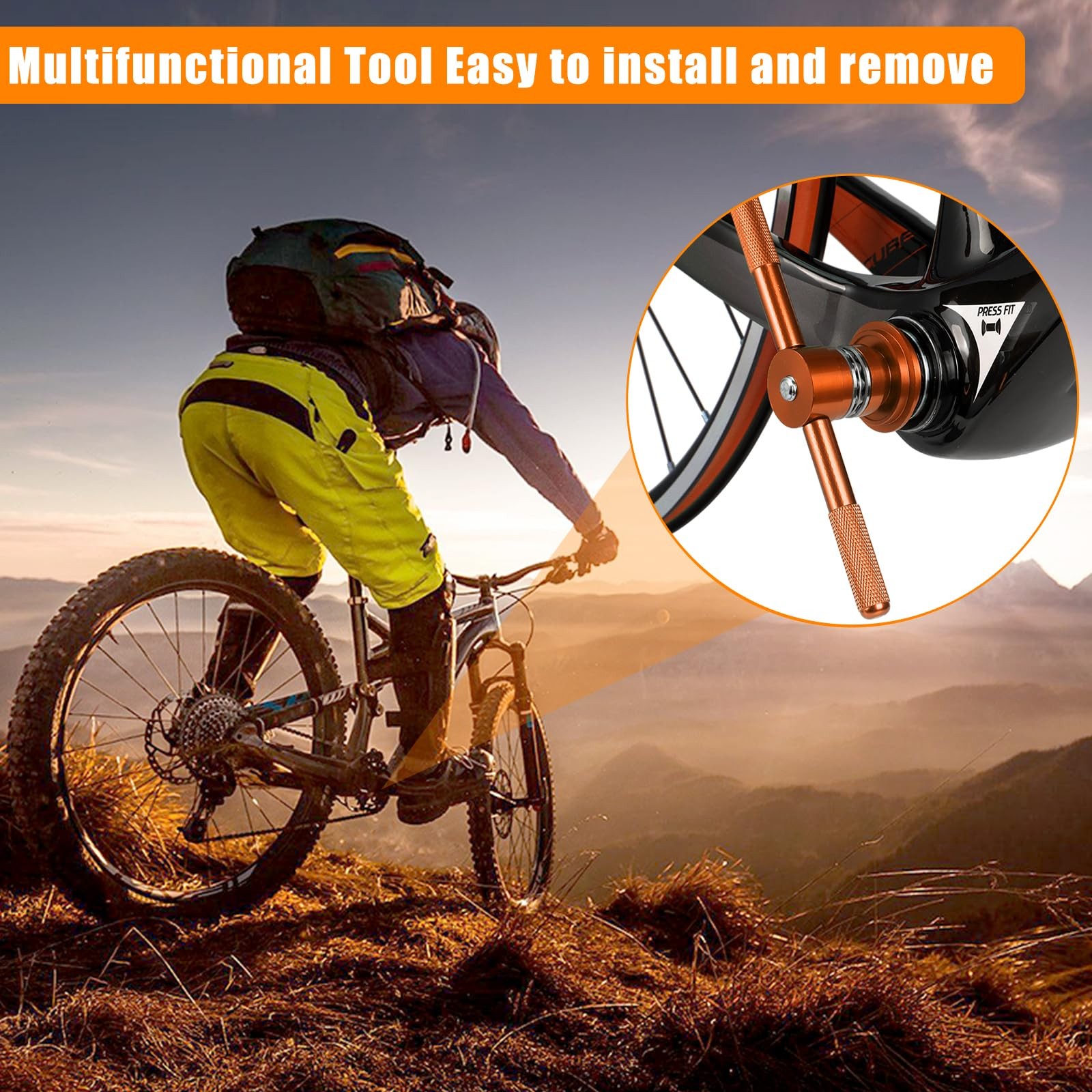 OugeWood Large, PRO Press-Fit Bottom Bracket Installation/Removal Tool