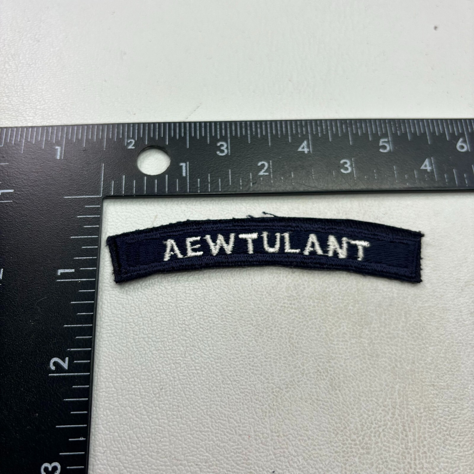 US Navy AIRBORNE EARLY WARNING TRAINING UNIT AEWTULANT Tab Patch (UIM) 30MQ