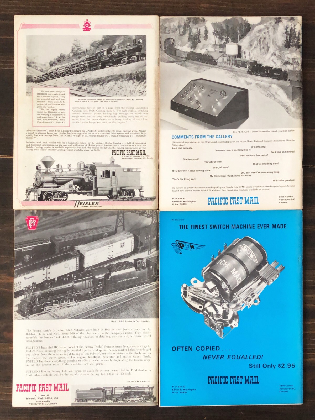 Model Railroader Magazine - 1973, 10 Issues Lot