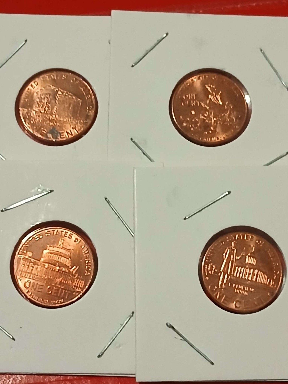 2009 LINCOLN 200TH Anniversary  Collection Set Of 4 Coins