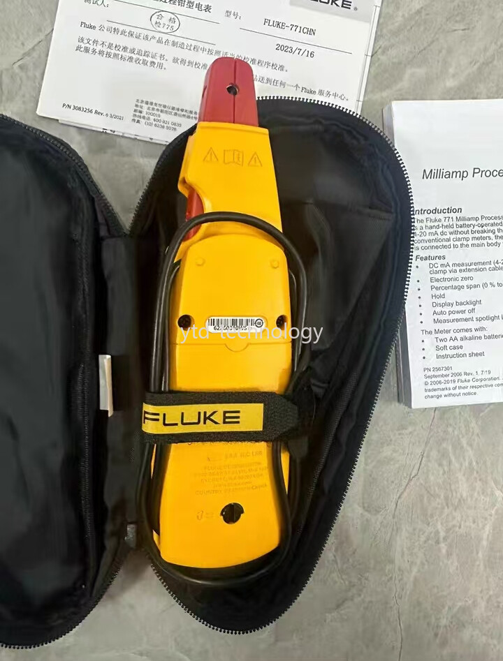 Fluke 771 Milliamp Process Clamp Meter/