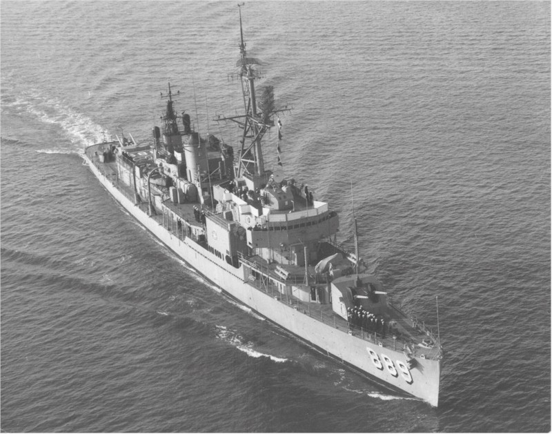 USS O'HARE 8X10 PHOTO NAVY US USA MILITARY DD-889 SHIP GEARING CLASS DESTROYER