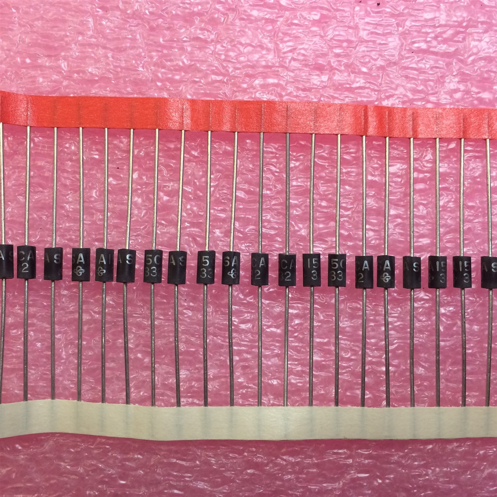 SA15C Microsemi TVS DIODE 15VWM 25.62VC DO204AC 100 PIECES