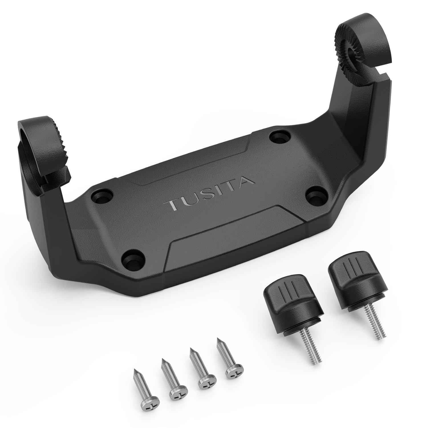 Gimbal Mount Bracket & Knobs for Humminbird Helix 5 Fishfinder, Easy Install