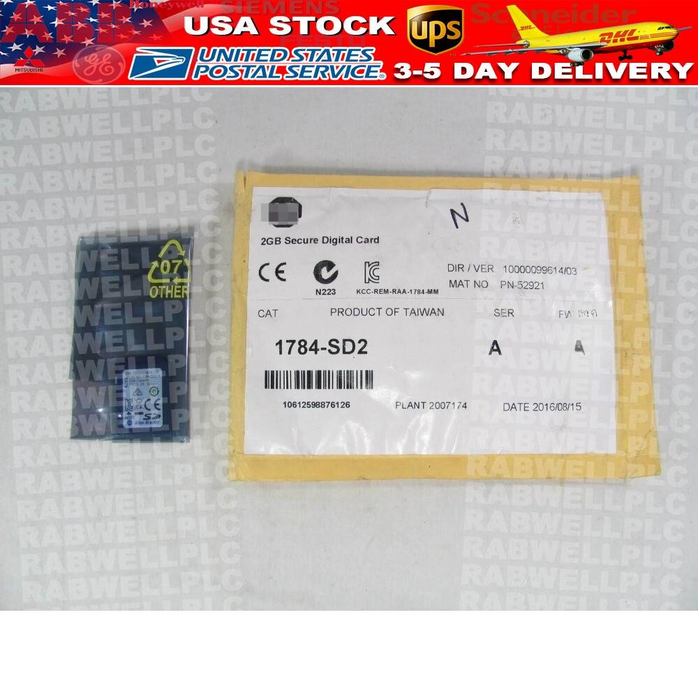 1784-SD2 ControlLogix Secure Digital Card Brand New AB Sealed 1784SD2