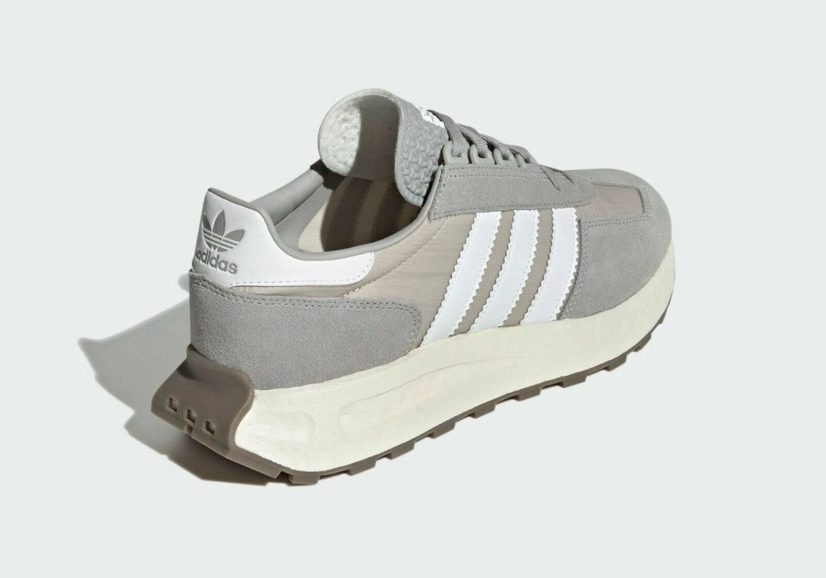 adidas Retropy E5 Lace Up Grey Men's Casual Sneakers Shoes Q47101 NEW