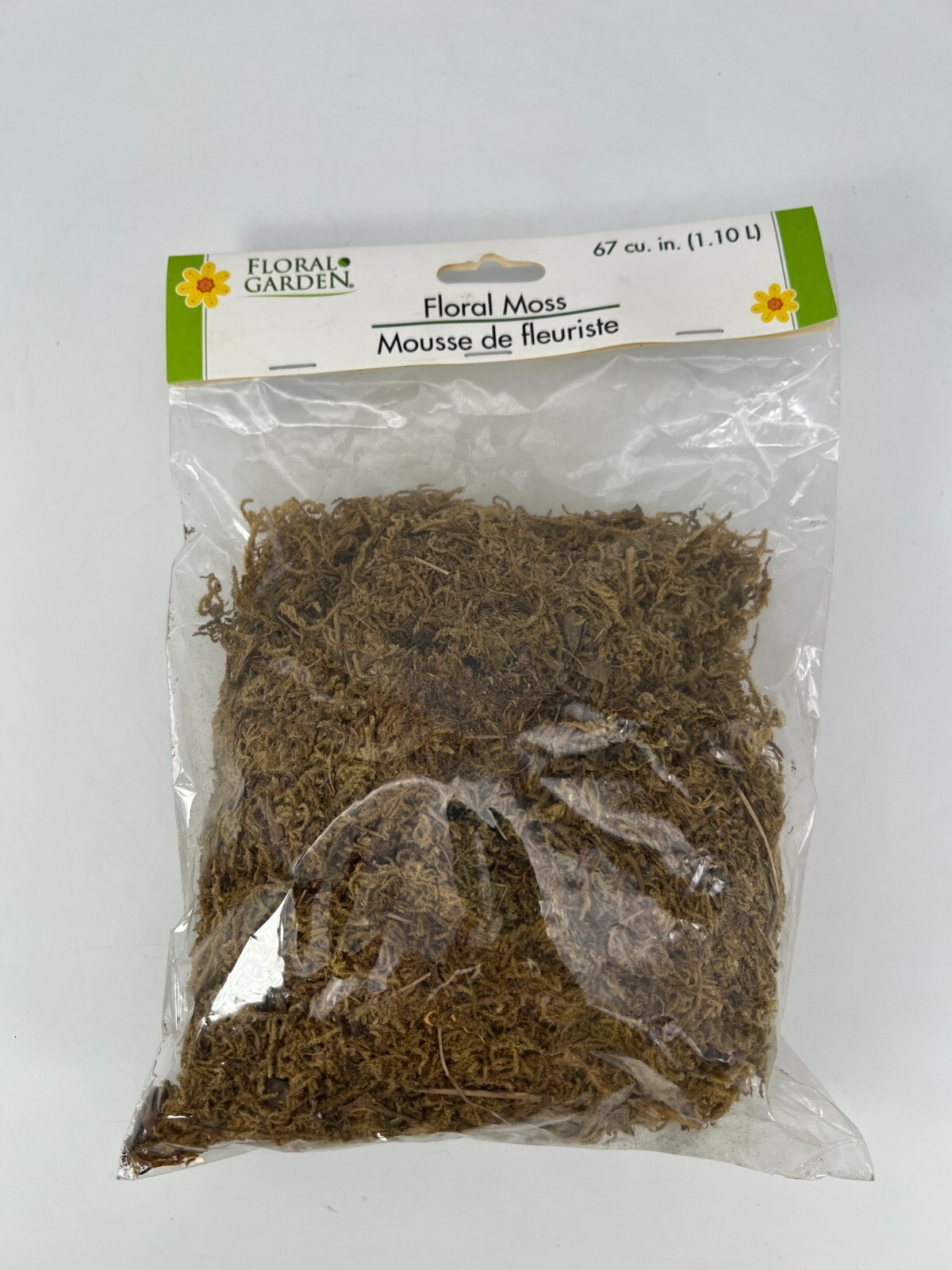 Floral Garden 192146  Floral Moss 67 cu. in. Brand New SEALED