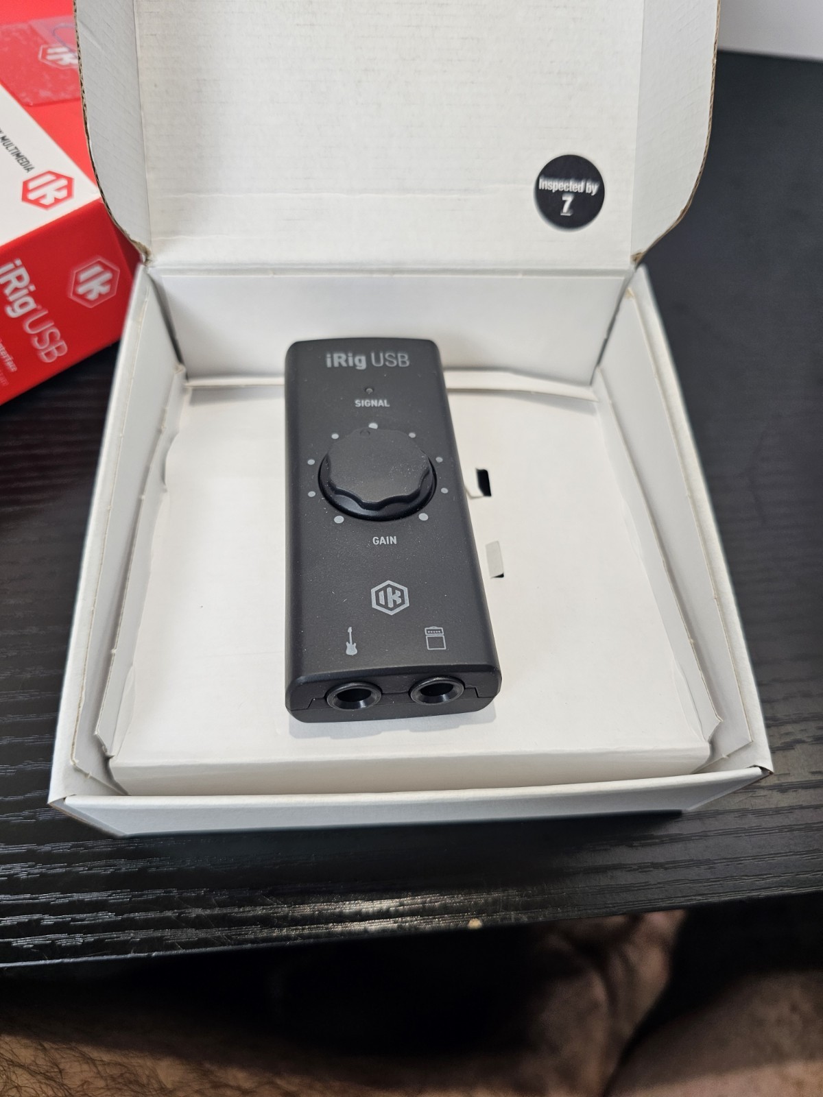 IK Multimedia iRig USB audio interface USB-C for guitar amp PC high-resolution