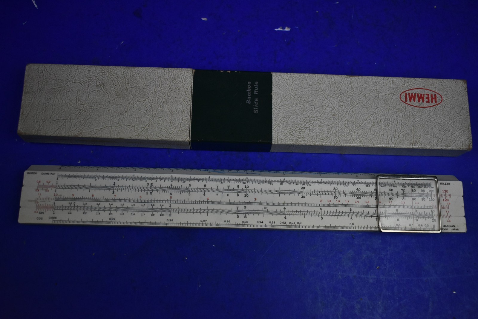 Sun Hemmi No. 130 System Darmstadt (10") Slide Rule