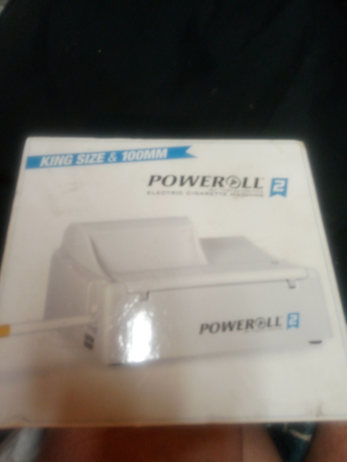 POWEROLL 2 Top-O-Matic Electric Cigarette Machine - King Size & 100mm NEW