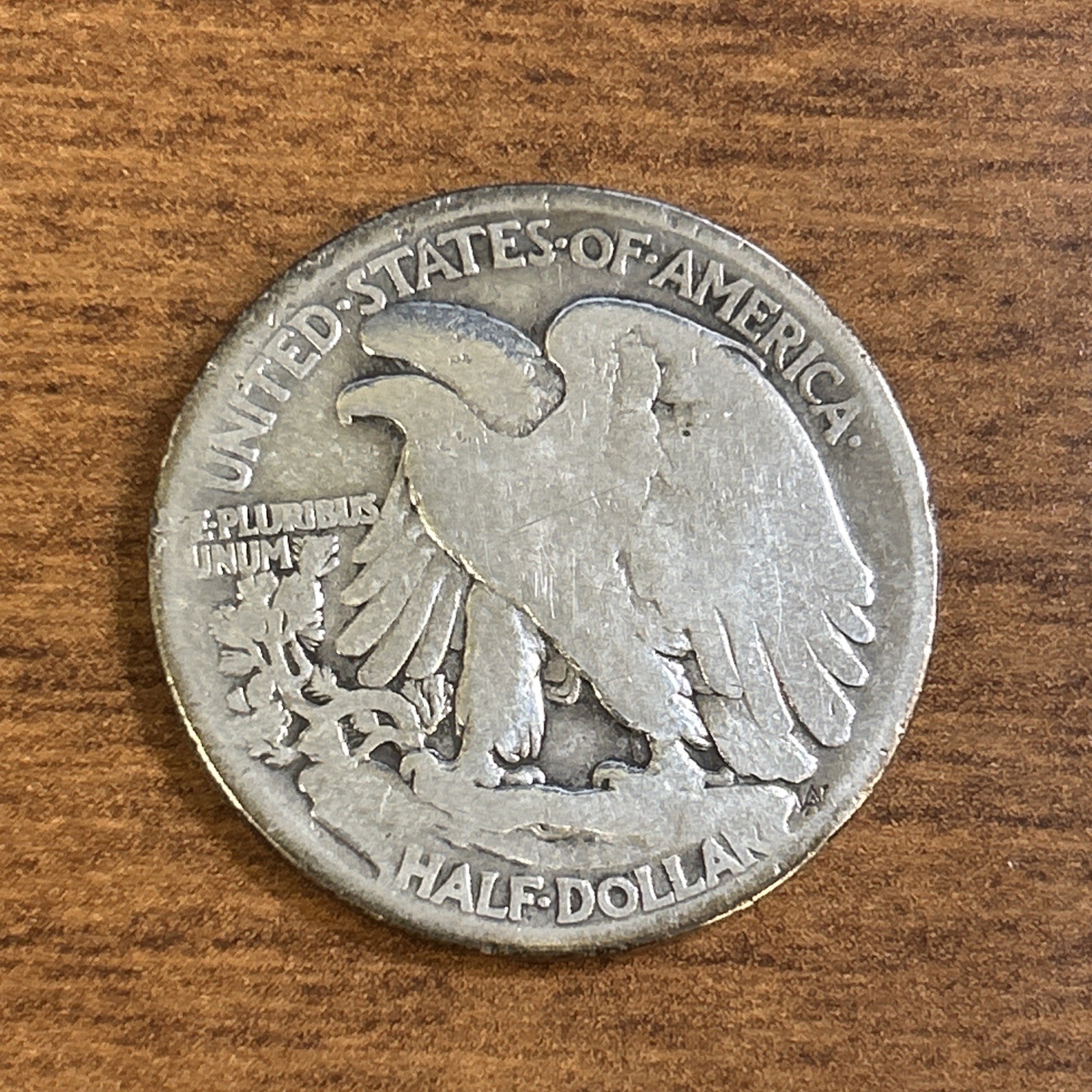 1916 Walking Liberty Half Dollar - Cleaned