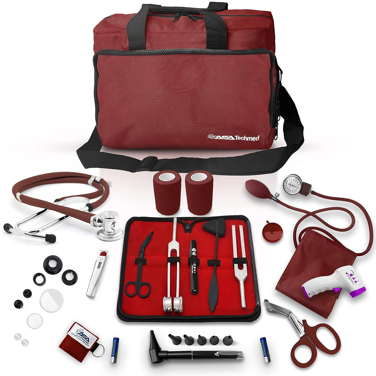 Nurse Essentials for Work Starter Kit, Stethoscope, Blood Pressure Monitor, Otos