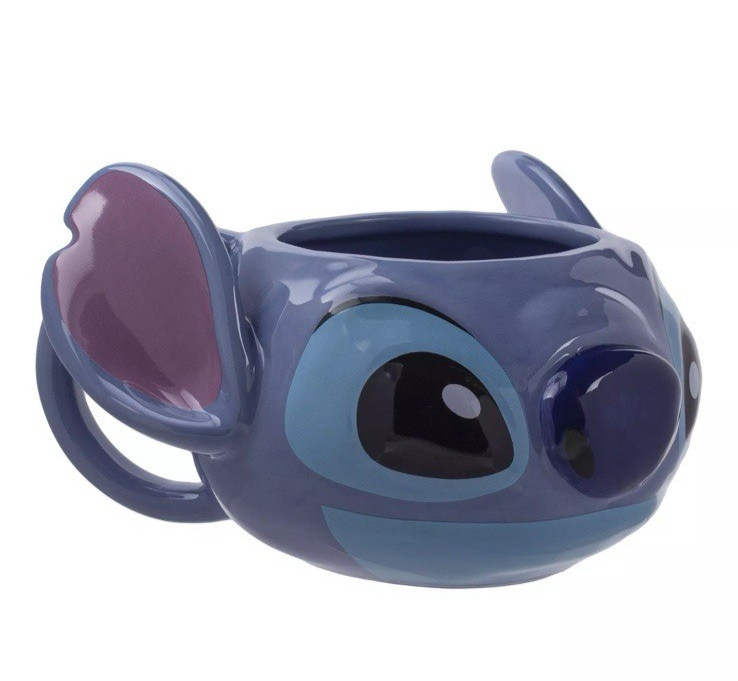 Disney Stitch 3D Shaped Mug Drinkware - New