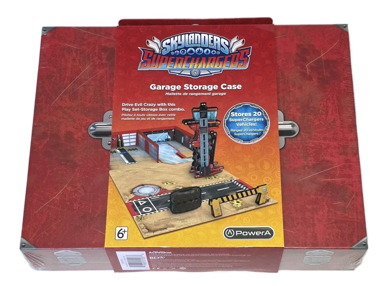 Activision Skylanders Superchargers Garage Storage Case W/ Extras NEW & SEALED