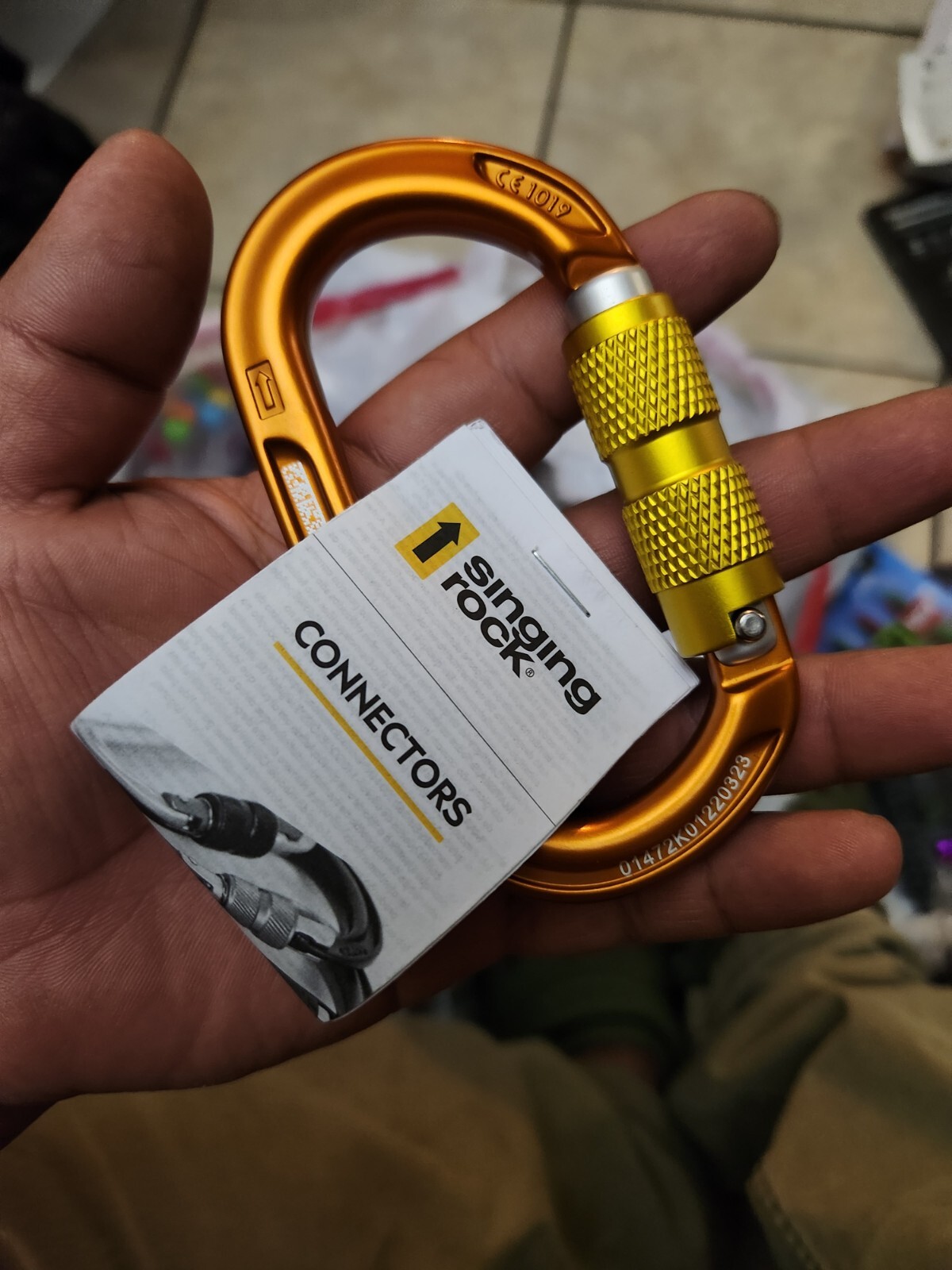 Carabiner Singing Rock OXY / TWL