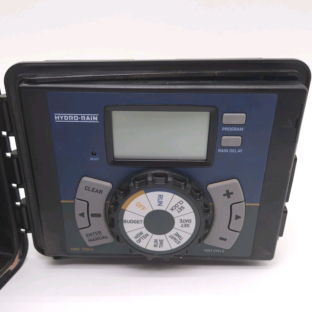 Hydro-Rain Irrigation Sprinkler Controller Timer 4 Station HRC-100-C (Tested)