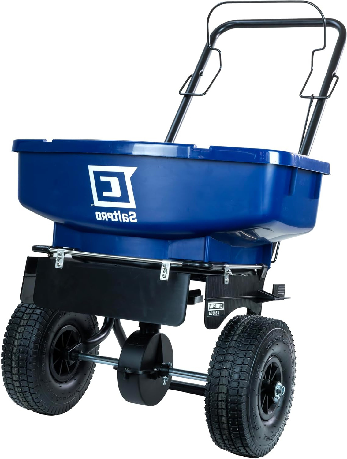 Walk Behind Salt Spreader Broadcast Grass Seeds Fertilizer Dispenser