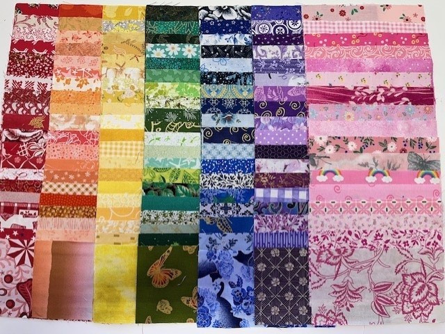 10" Layer Cake Quilt Fabric Squares - 40 Pieces - You Choose Color