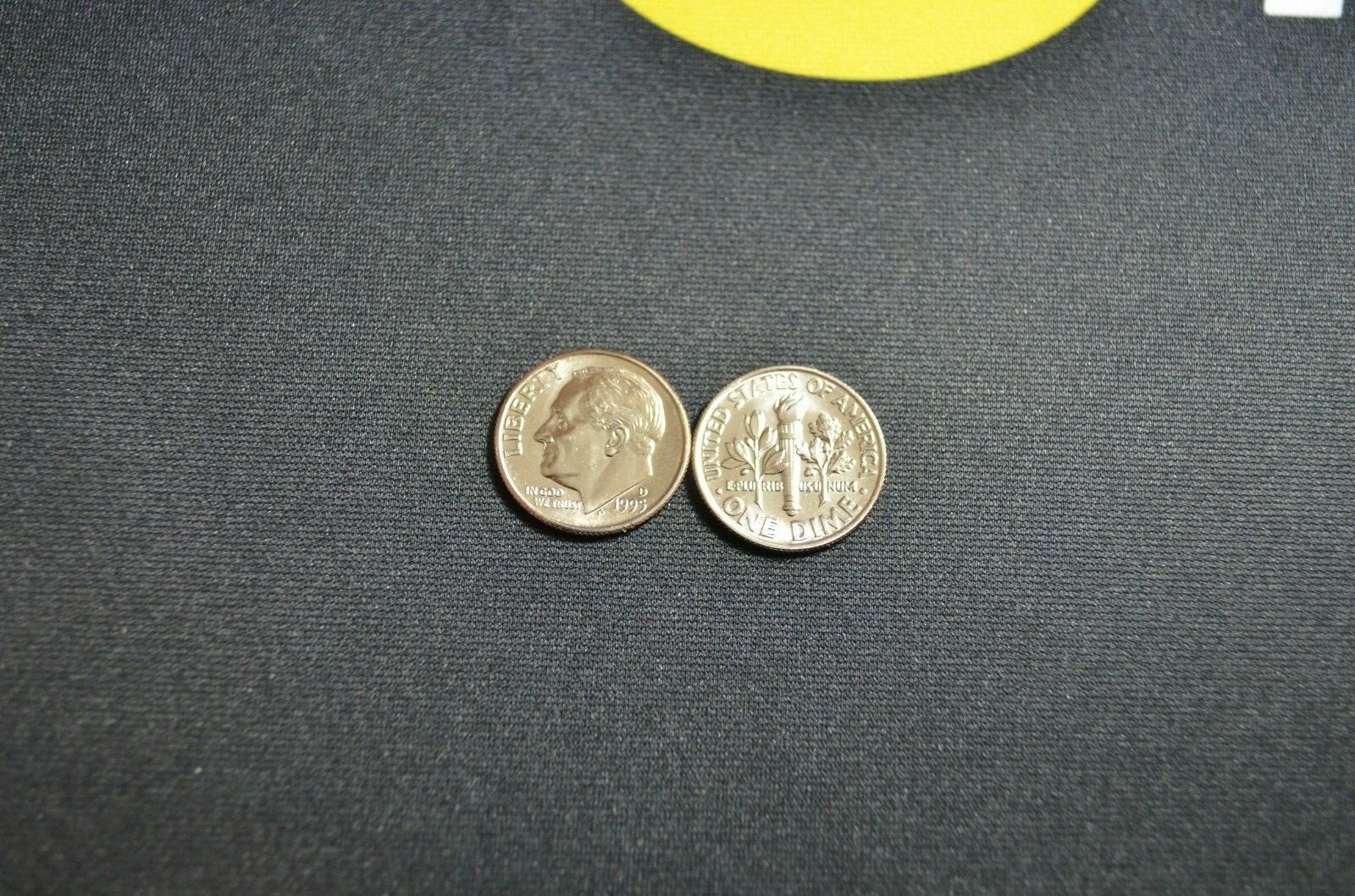 1995 D ROOSEVELT DIME BRILLIANT UNCIRCULATED FROM OBW ROLL