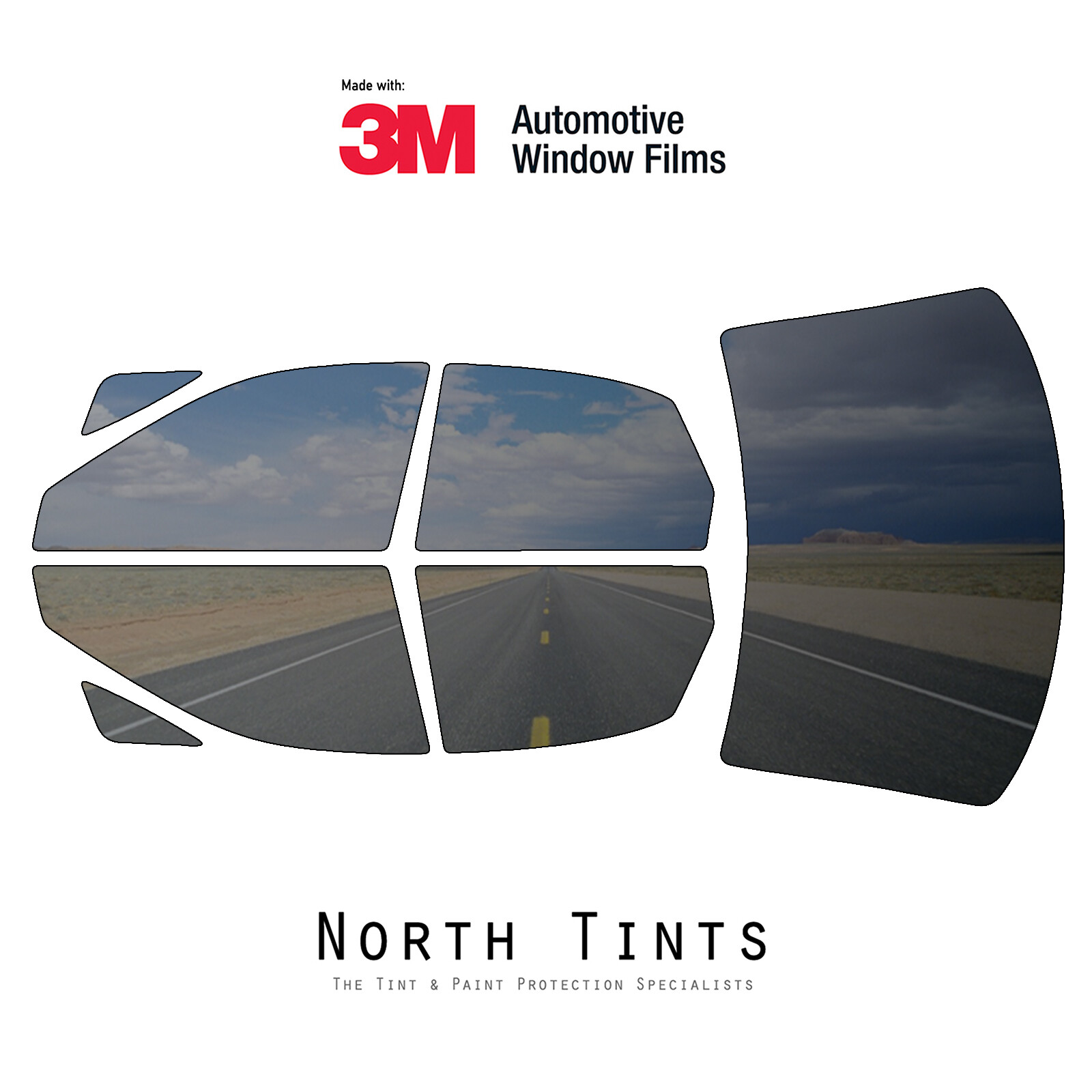 3M COLOR STABLE PreCut Window Tint Glass Film for Audi S4 2000-2002 Sedan