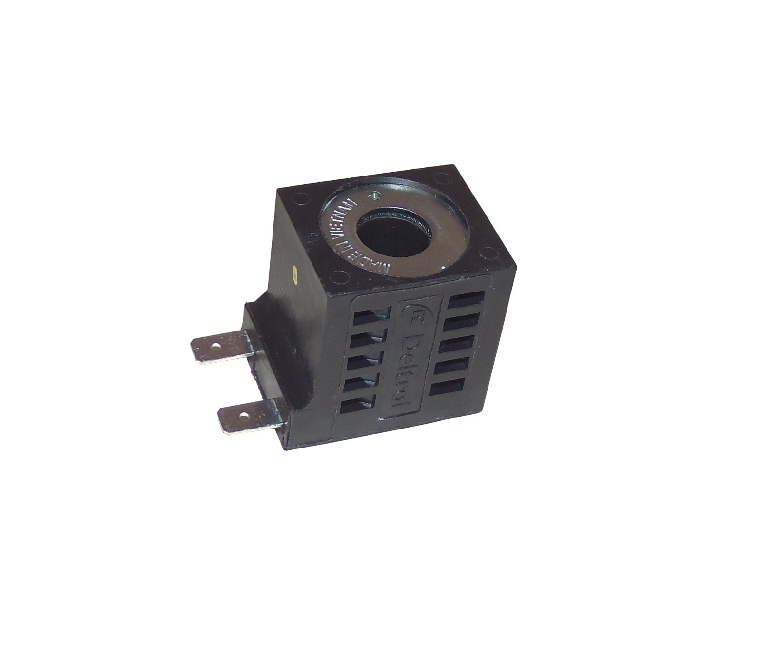 Deltrol 10225-98 10VDC 16W Solenoid Coil with Dual Spades