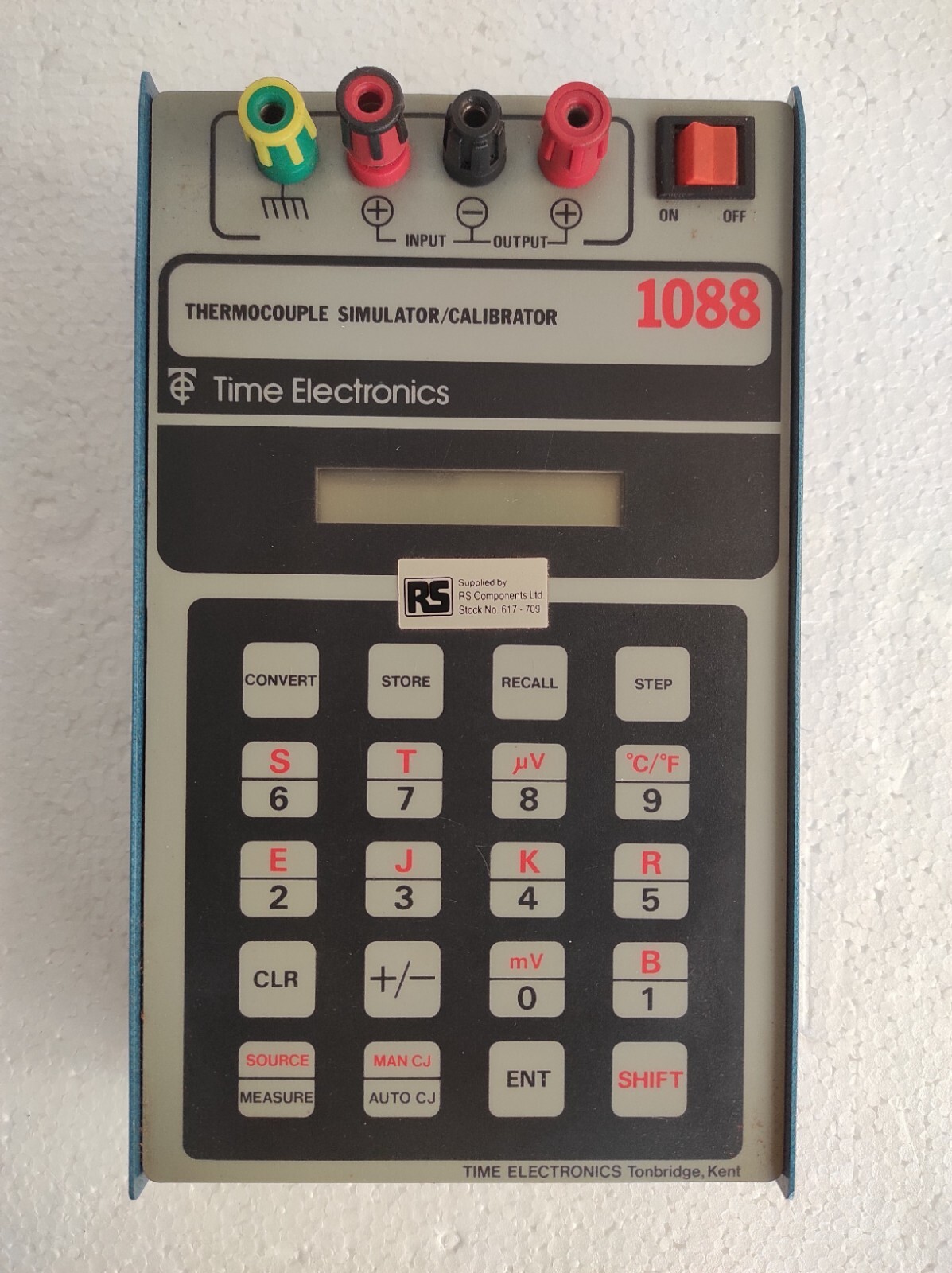 TIME ELECTRONIC 1088 THERMAL COUPLE SIMULATOR / CALIBRATOR