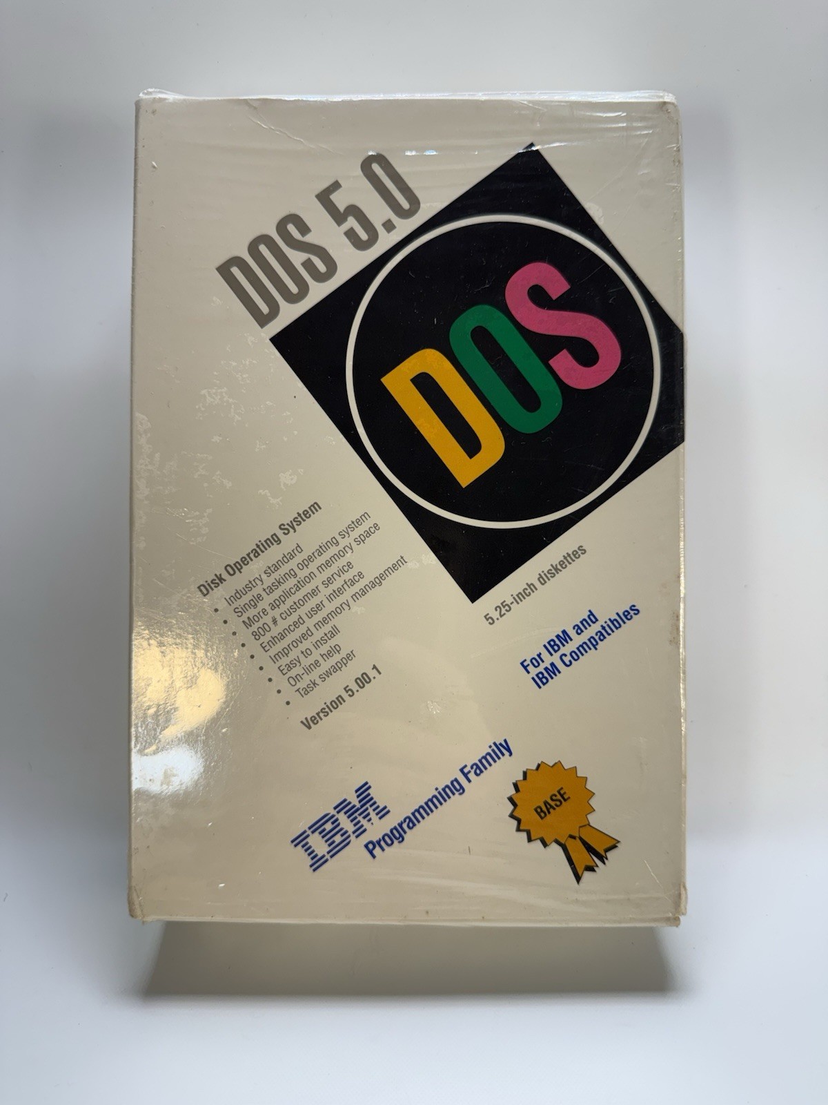 NOS IBM DOS 5.00.1 Software from 1992