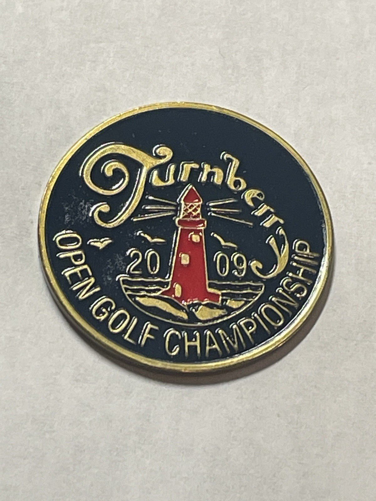 Rare 2009 Open Championship 1" Coin Golf Marker - Trump Turnberry Golf Resort
