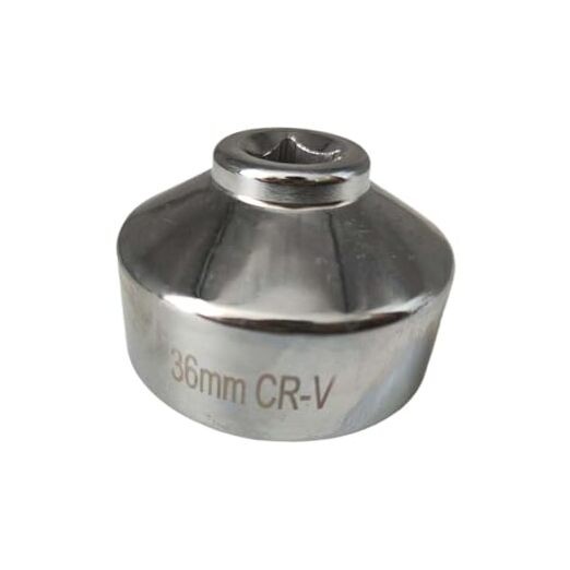36mm Oil Filter Wrench, 3/8" Drive Socket Wrench, 6 Point Oil Filter 36 mm