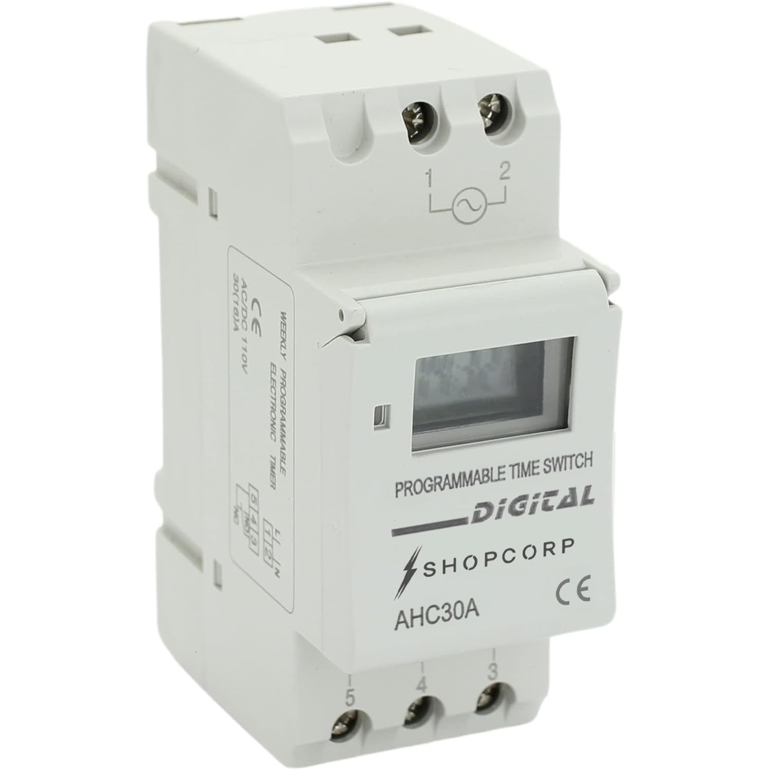 Programmable Timer Relay, HD Display, High Precision, Smart Chip, Power Failu...