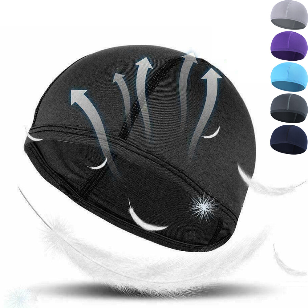 Cooling Helmet Liner Beanie Hat Men Women Sweat Wicking Lightweight Sports Caps