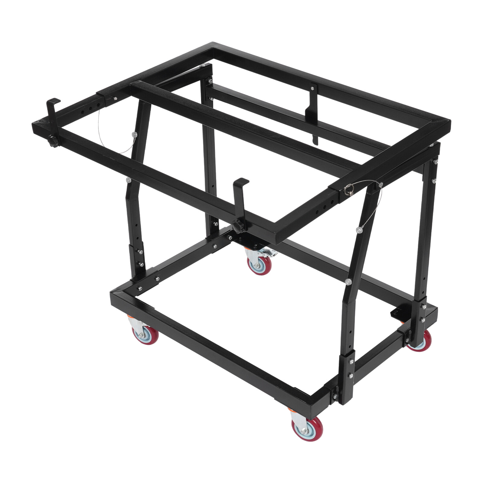 1000lbs Drywall Panel Cart with Adjustable Height & 4 Swivel Wheels