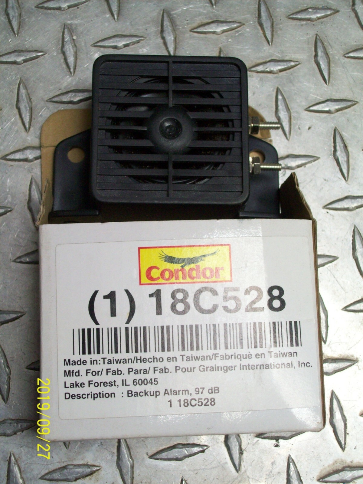 NEW CONDOR 18C528 BACK UP ALARM