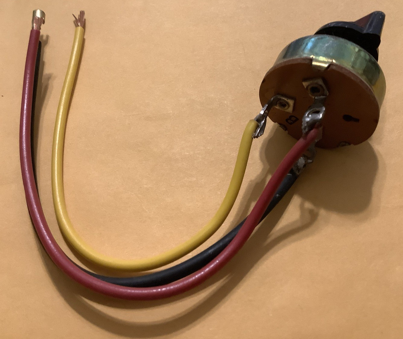 ROTARY FLIP 3 POSITION SWITCH WITH 3 LEADS