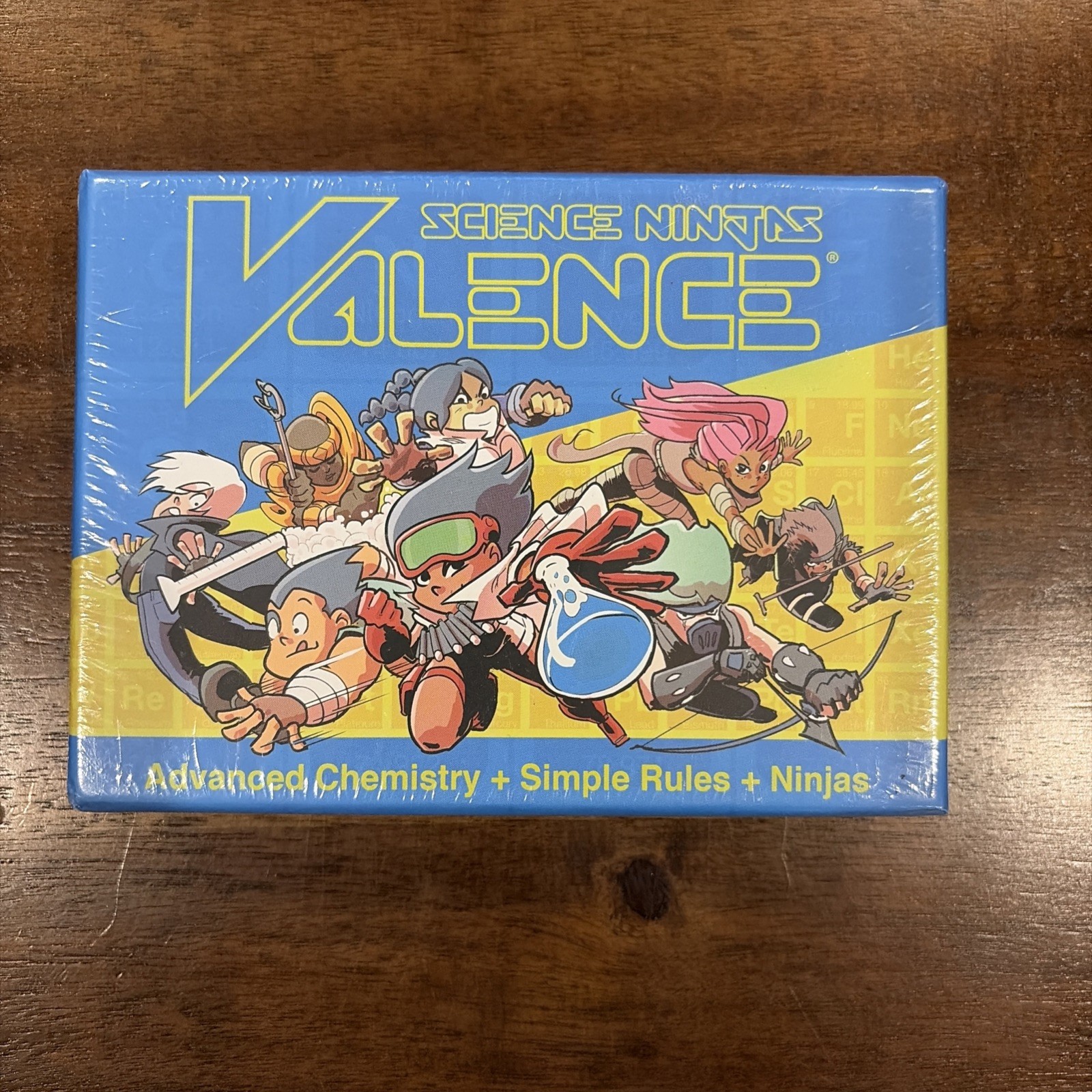 Science Ninjas Valence Advanced Chemistry Simple Rules Kids Card Game New Sealed
