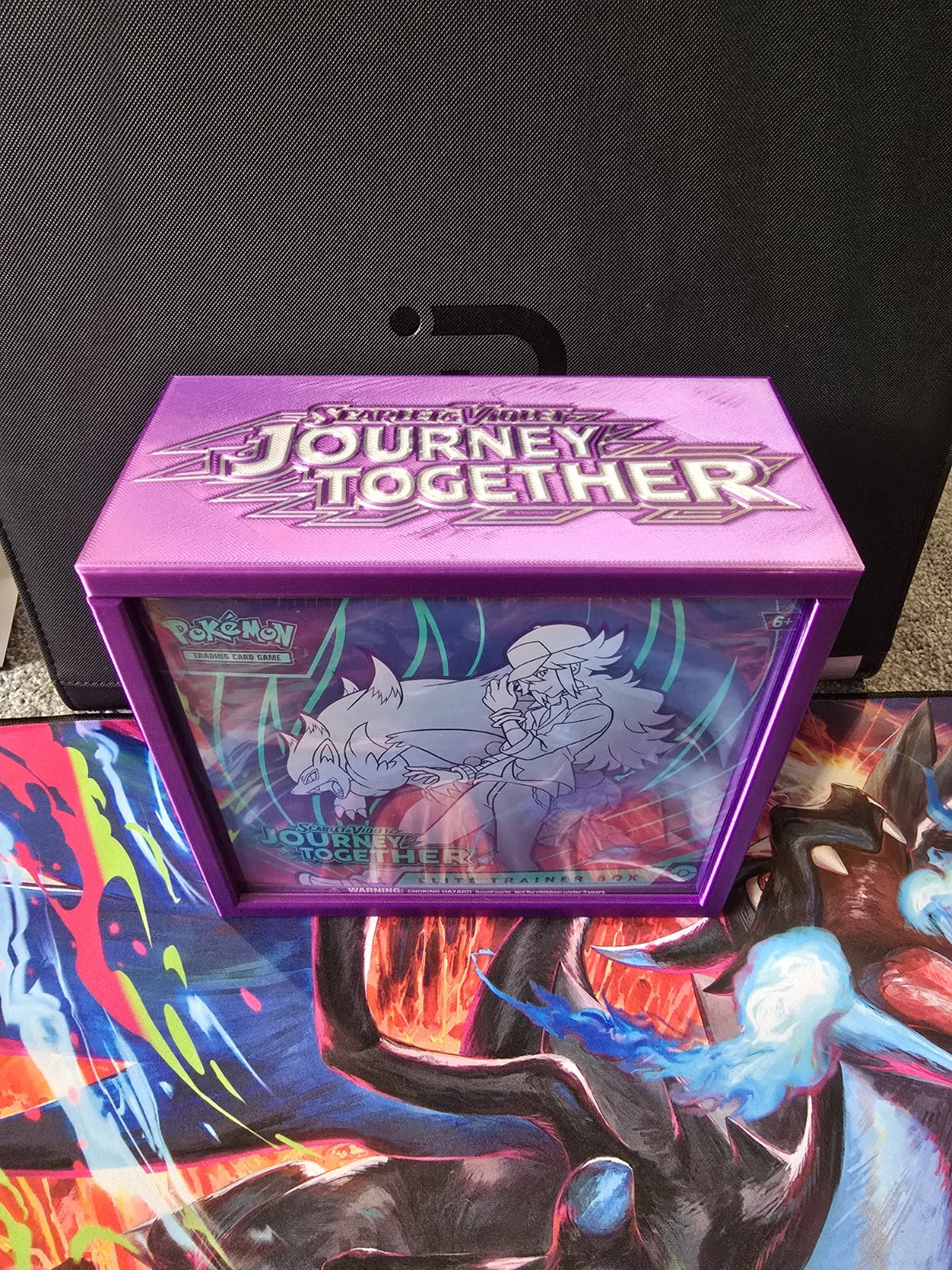 Pokemon Elite Trainer Box ETB Journey Together Display Case. CASE ONLY.