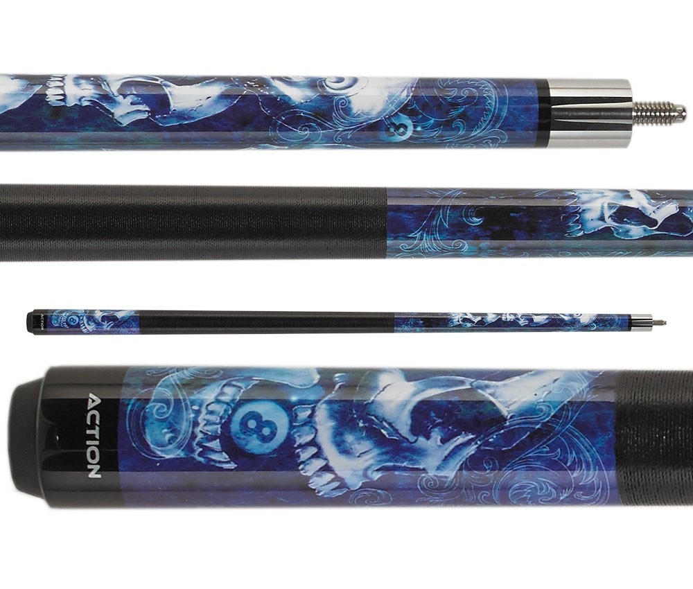 Eight Ball Mafia EBM19 Two-Piece Billiards Pool Cue Stick 18 - 21 oz
