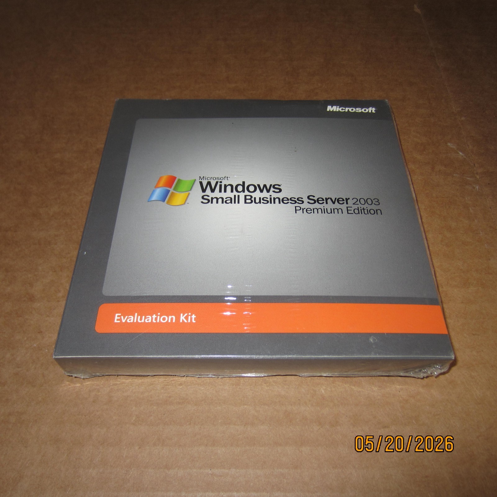 NEW Microsoft Windows Small Business Server 2003 Premium Edition Evaluation Kit