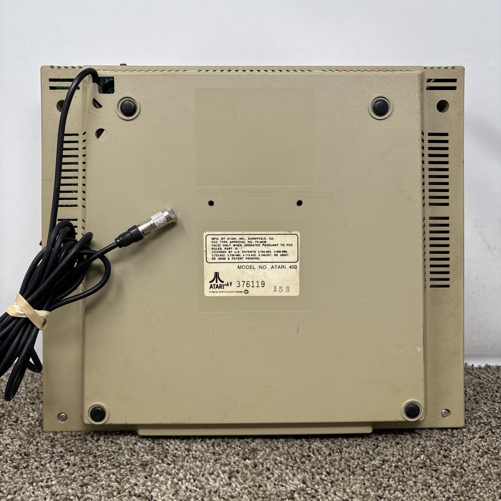 Atari 400 Vintage Computer With 48k RAM UPGRADE Computer Only Tested