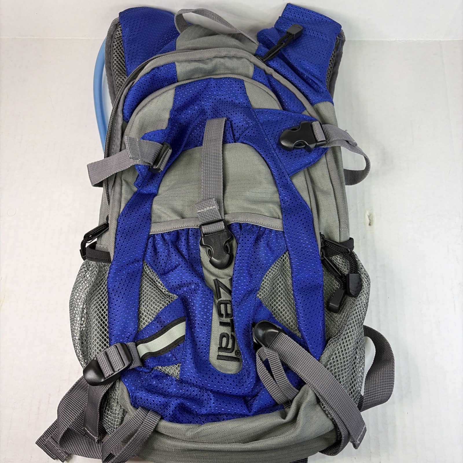 Zefal Z Hydro XC Hydration Camel Back – 2L Bladder Storage Blue Gray