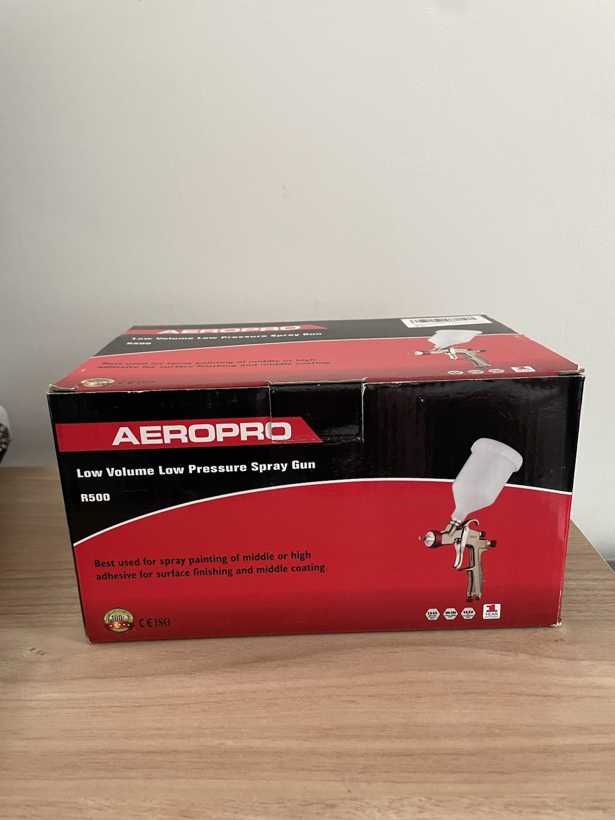 Aeropro air spray Gun R500, Low Volume Low Pressure Spray Gun