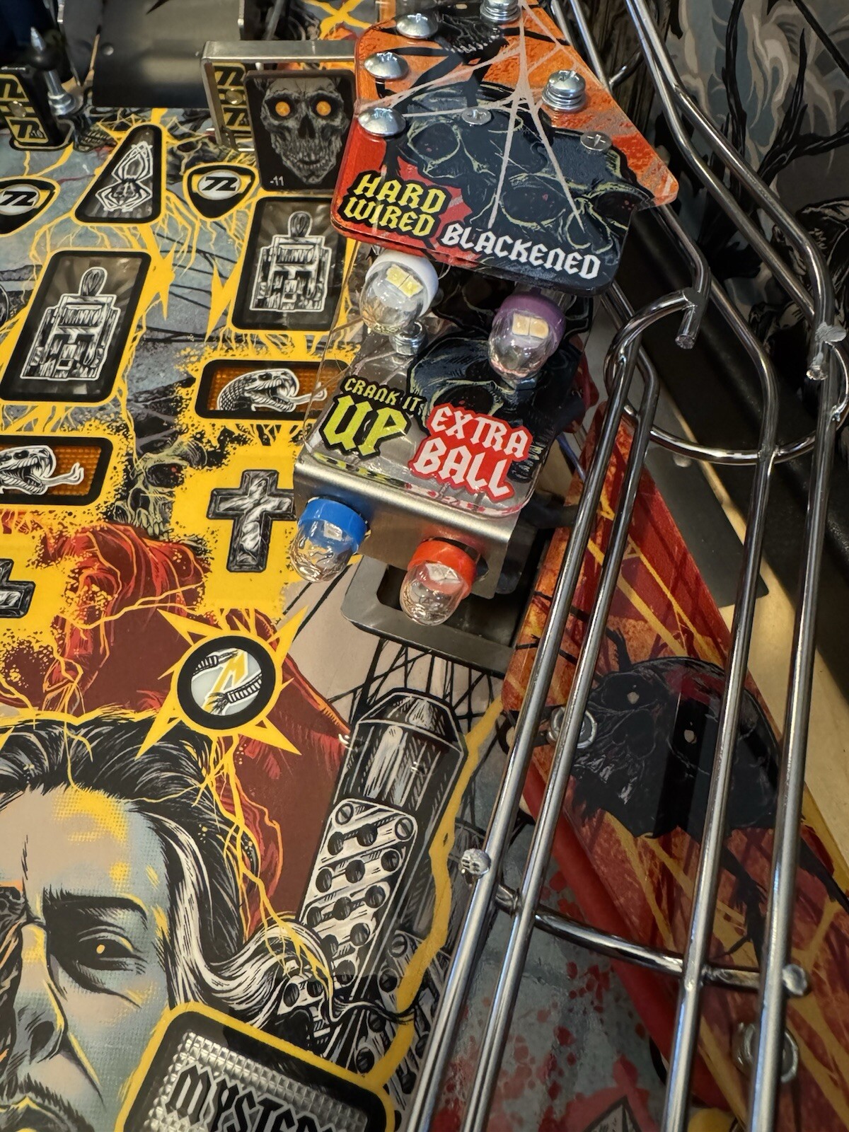 Stern METALLICA Remastered Pinball Machine Clear LED Indicator Kit!
