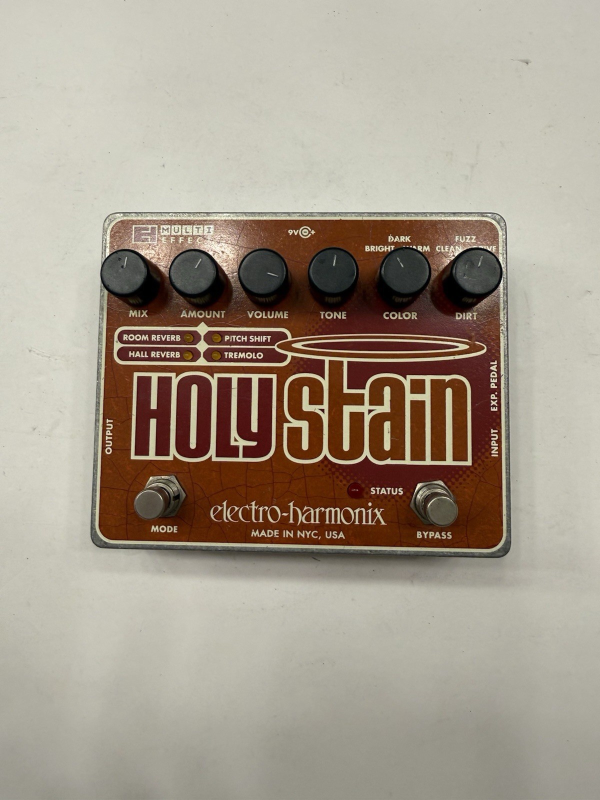 Electro Harmonix Holy Stain Reverb Pitch Shifter Tremolo EHX Guitar Effect Pedal