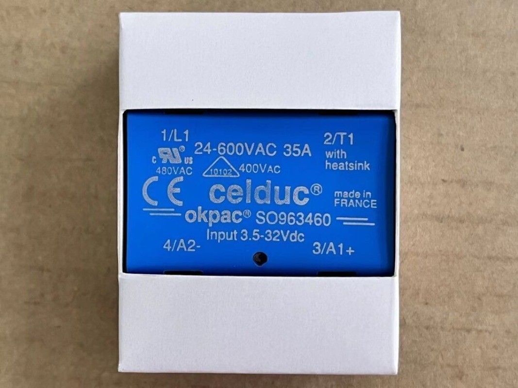 1PCS For CELDUC solid state relay SO963460 input 3-32VDC OUTPUT 12-280VAC#