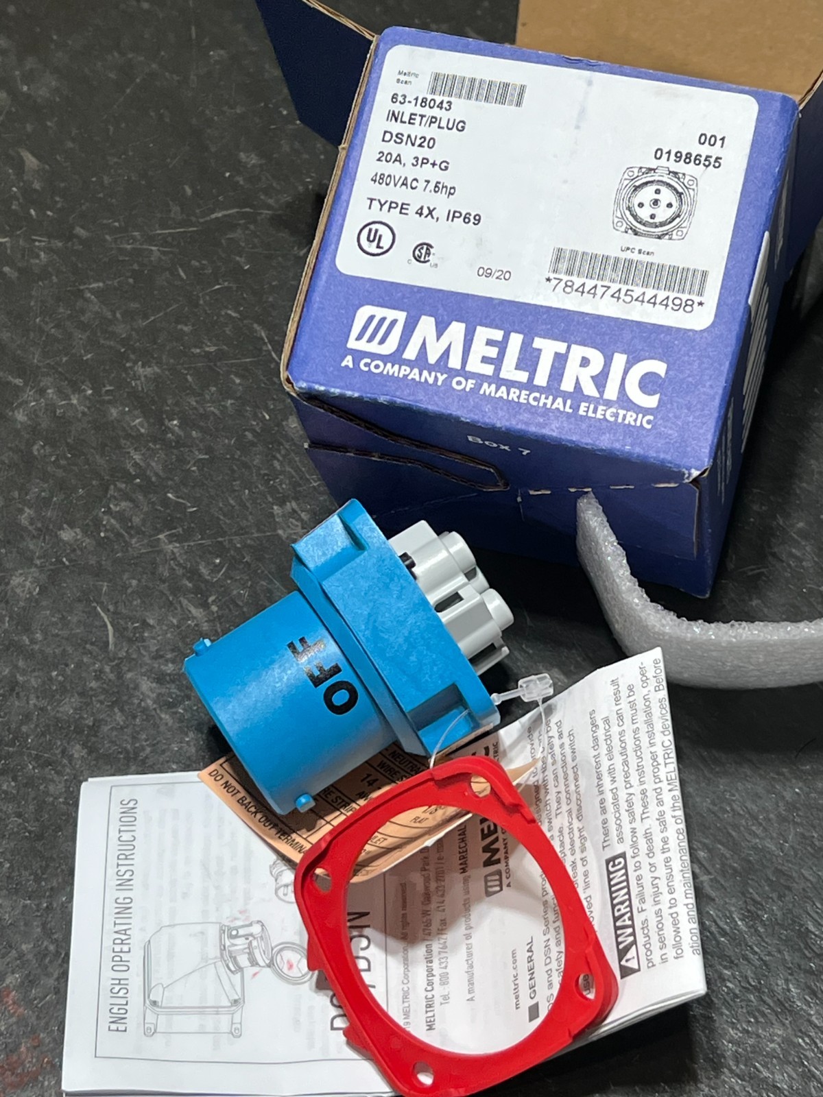 meltric 63-18043 nos dsn20