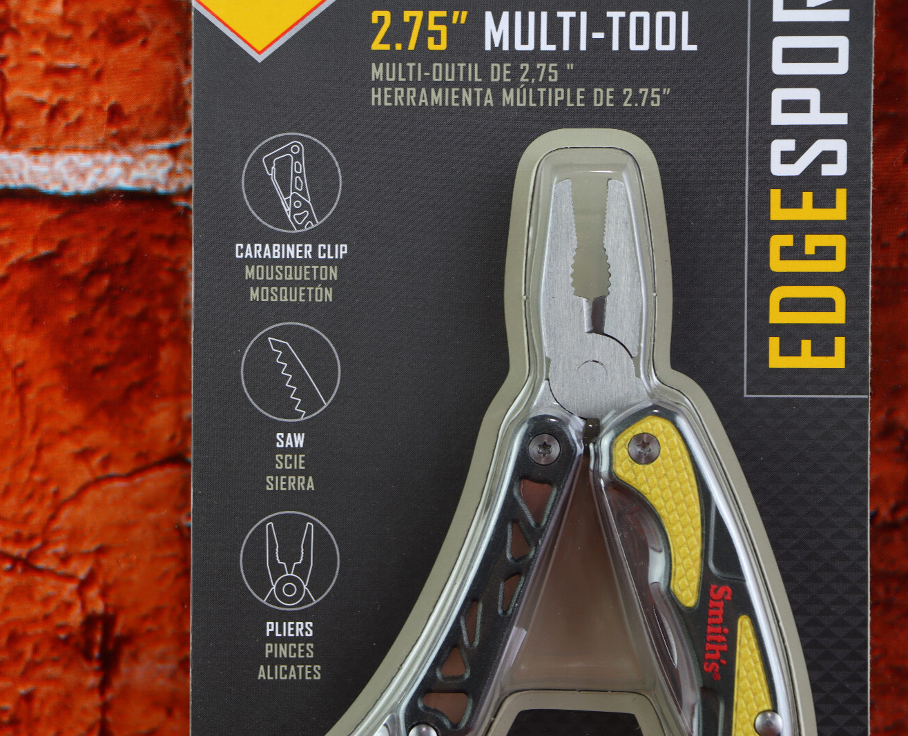Smith's 51268 Edge Sport 2.75" Multi-Tool Knife