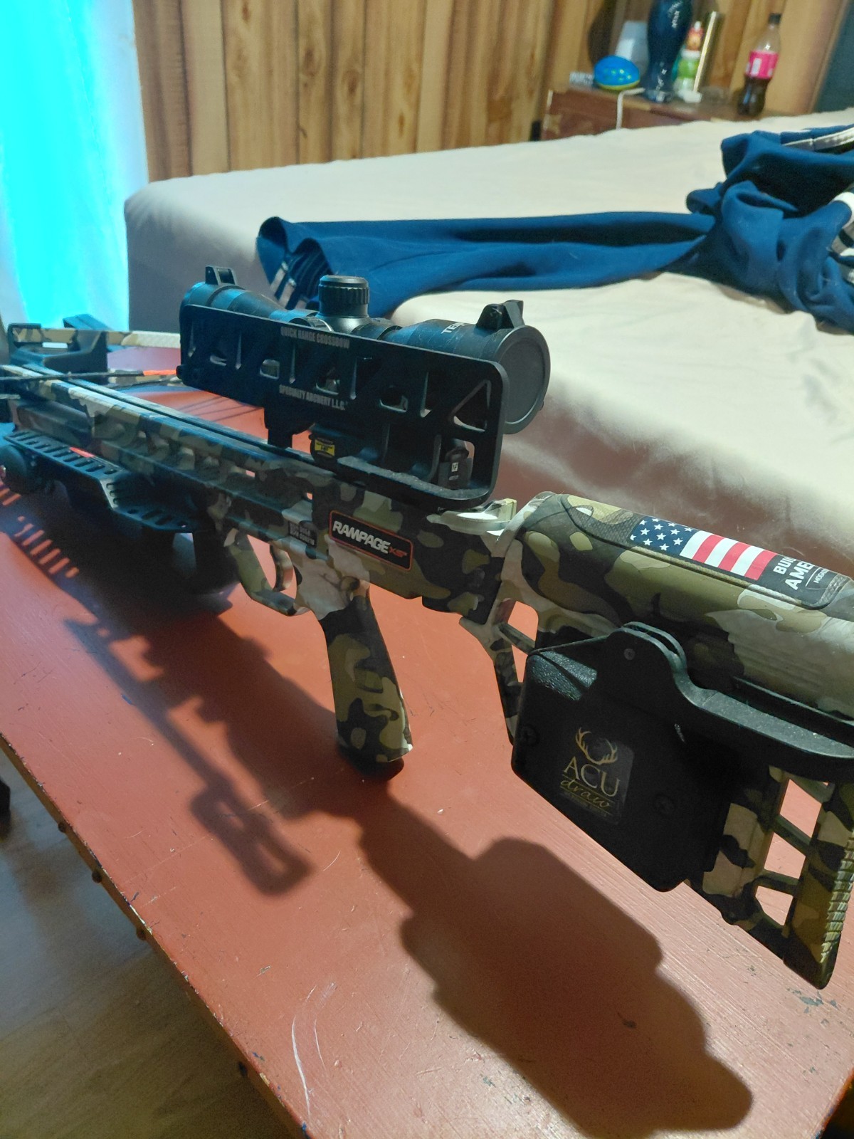 Wicked Ridge Rampage XS, ACUdraw, Pro-View 400 Scope with rangefinder bracket